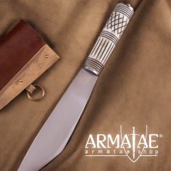 Wikinger Skramasax, Saxmesser mit Knochengriff auf https://armatae.shop Wikinger Skramasax, Saxmesser mit Knochengriff auf https://armatae.shop