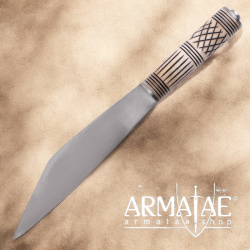 Wikinger Skramasax, Saxmesser mit Knochengriff auf https://armatae.shop Wikinger Skramasax, Saxmesser mit Knochengriff auf https://armatae.shop
