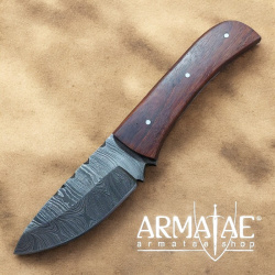 Messer aus Damast, Damaststahl, Damaskus Carbonstahl 39-lagig auf https://armatae.shop