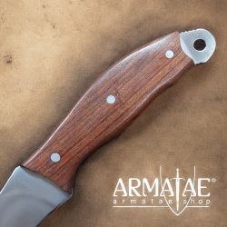 Outdoormesser aus Carbon-Chromstahl mit Lederscheide auf https://armatae.shop Outdoormesser aus Carbon-Chromstahl mit Lederscheide auf https://armatae.shop