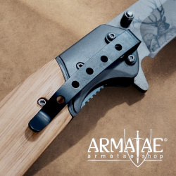 Hochwertiges Einhand Taschenmesser von orig. ANGLO ARMS ® inkl. Gürtelclip auf https://armatae.shop Hochwertiges Einhand Taschenmesser von orig. ANGLO ARMS ® inkl. Gürtelclip auf https://armatae.shop