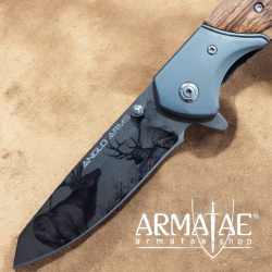 Hochwertiges Einhand Taschenmesser von orig. ANGLO ARMS ® inkl. Gürtelclip auf https://armatae.shop Hochwertiges Einhand Taschenmesser von orig. ANGLO ARMS ® inkl. Gürtelclip auf https://armatae.shop