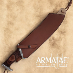 Gil Hibben - Hibben IV Combat Machete mit Lederscheide auf https://armatae.shop Gil Hibben - Hibben IV Combat Machete mit Lederscheide auf https://armatae.shop