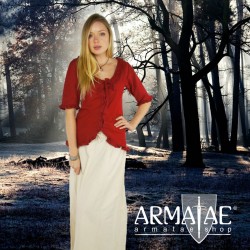 Leonardo Carbone Mittelalter Rock Smilla Farbe Natur 4003n auf https://armatae.shop