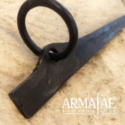 28 cm Zelthering mit Ring geschmiedet auf https://armatae.shop 28 cm Zelthering mit Ring geschmiedet auf https://armatae.shop