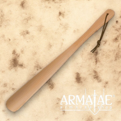 Buchenholz Schuhlöffel L 37 cm auf https://armatae.shop