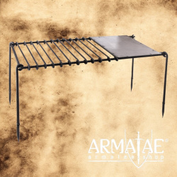 Faltbares Grill- und Kochgestell, handgeschmiedet auf https://armatae.shop