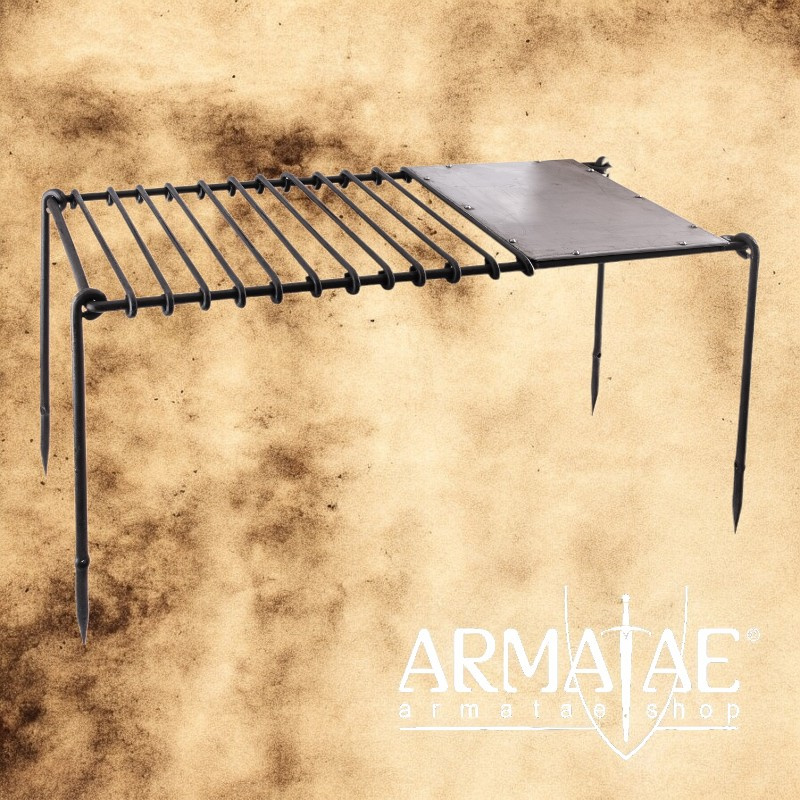 Faltbares Grill- und Kochgestell, handgeschmiedet auf https://armatae.shop Faltbares Grill- und Kochgestell, handgeschmiedet auf https://armatae.shop