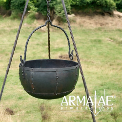 Großer vernieteter Lagertopf, ca. 21 Liter auf https://armatae.shop Großer vernieteter Lagertopf, ca. 21 Liter auf https://armatae.shop