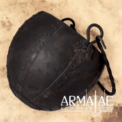Vernieteter Lagertopf aus Stahl, ca. 10 Liter auf https://armatae.shop Vernieteter Lagertopf aus Stahl, ca. 10 Liter auf https://armatae.shop