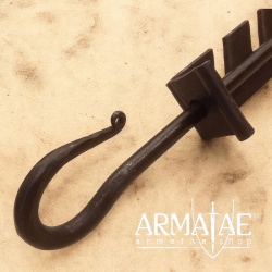 Hale, verstellbarer Kesselhaken, handgeschmiedet auf https://armatae.shop Hale, verstellbarer Kesselhaken, handgeschmiedet auf https://armatae.shop