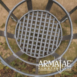 Geschmiedeter Feuerkorb, ca. 45 cm hoch auf https://armatae.shop Geschmiedeter Feuerkorb, ca. 45 cm hoch auf https://armatae.shop