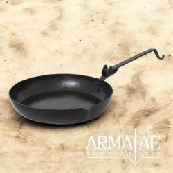Bratpfanne mit Klappgriff, Stahl auf https://armatae.shop