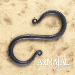 S-Haken reine Handarbeit geschmiedet und gehärtet auf https://armatae.shop