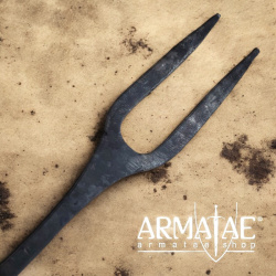 Handgeschmiedete Vorlegegabel / Fleischgabel auf https://armatae.shop Handgeschmiedete Vorlegegabel / Fleischgabel auf https://armatae.shop