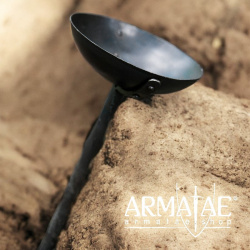 Oseberg Lampe, handgeschmiedet auf https://armatae.shop
