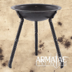 Kleine Feuerschale, handgeschmiedet auf https://armatae.shop