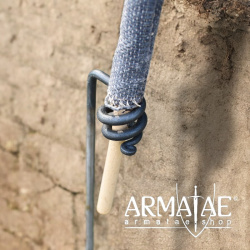 Fackelhalter aus Stahl handgeschmiedet auf https://armatae.shop