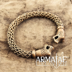 Wikinger Armreif "Oseberg" Bronze auf https://armatae.shop Wikinger Armreif "Oseberg" Bronze auf https://armatae.shop
