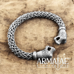 Wikinger Armreif "Oseberg" Silber auf https://armatae.shop Wikinger Armreif "Oseberg" Silber auf https://armatae.shop