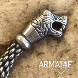 Wikinger Armreif "Oseberg II" Silber auf https://armatae.shop Wikinger Armreif "Oseberg II" Silber auf https://armatae.shop