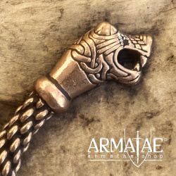 Wikinger Armreif "Oseberg II" Bronze auf https://armatae.shop Wikinger Armreif "Oseberg II" Bronze auf https://armatae.shop
