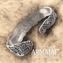 Wikinger Armreif "Thorleifs" Silber auf https://armatae.shop Wikinger Armreif "Thorleifs" Silber auf https://armatae.shop