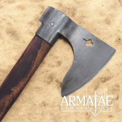 70 cm Schaukampf Reiteraxt aus HARDOX 450 Stahl mit Eschenstiel auf https://armatae.shop 70 cm Schaukampf Reiteraxt aus HARDOX 450 Stahl mit Eschenstiel auf https://armatae.shop