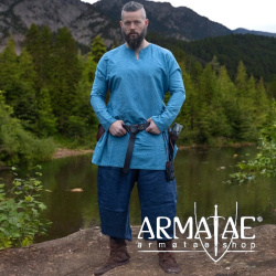 Leinen Wikinger Rushose "Wodan" Dunkelblau auf https://armatae.shop Leinen Wikinger Rushose "Wodan" Dunkelblau auf https://armatae.shop