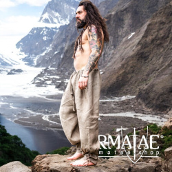 Leinen Wikinger Rushose "Wodan" Steingrau auf https://armatae.shop Leinen Wikinger Rushose "Wodan" Steingrau auf https://armatae.shop