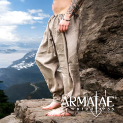 Leinen Wikinger Rushose "Wodan" Steingrau auf https://armatae.shop Leinen Wikinger Rushose "Wodan" Steingrau auf https://armatae.shop