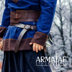 Wikinger Tunika Wolle "Roland" Dunkelblau auf https://armatae.shop Wikinger Tunika Wolle "Roland" Dunkelblau auf https://armatae.shop