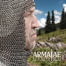 Kettenhaube aus Federstahl, ID 8 mm, unbehandelt auf https://armatae.shop Kettenhaube aus Federstahl, ID 8 mm, unbehandelt auf https://armatae.shop