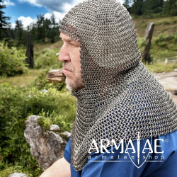 Kettenhaube aus Federstahl, ID 8 mm, unbehandelt auf https://armatae.shop Kettenhaube aus Federstahl, ID 8 mm, unbehandelt auf https://armatae.shop