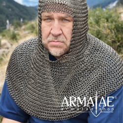 Kettenhaube aus Federstahl, ID 8 mm, unbehandelt auf https://armatae.shop Kettenhaube aus Federstahl, ID 8 mm, unbehandelt auf https://armatae.shop