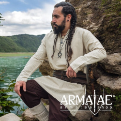 Tunika Ragnar Leinen Natur auf https://armatae.shop Tunika Ragnar Leinen Natur auf https://armatae.shop