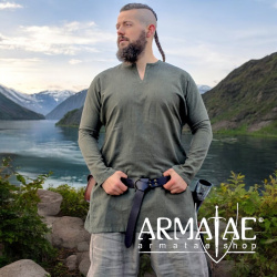 Tunika Ragnar Leinen Olivgrün auf https://armatae.shop Tunika Ragnar Leinen Olivgrün auf https://armatae.shop