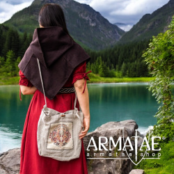 Umhängetasche mit Wikinger Stickerei "Tora" Natur auf https://armatae.shop Umhängetasche mit Wikinger Stickerei "Tora" Natur auf https://armatae.shop