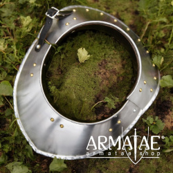 Halsberge, Hochmittelalter, 1,6mm Stahl auf https://armatae.shop Halsberge, Hochmittelalter, 1,6mm Stahl auf https://armatae.shop