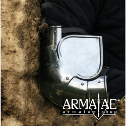 Ellbogenkacheln, Paar, 2 mm Stahl auf https://armatae.shop Ellbogenkacheln, Paar, 2 mm Stahl auf https://armatae.shop