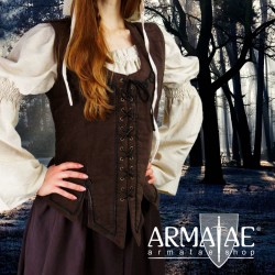 Leonardo Carbone Miederweste Odette Dunkelbraun 2113d bei Armatae.shop Leonardo Carbone Miederweste Odette Dunkelbraun 2113d bei Armatae.shop