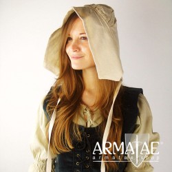 Leonardo Carbone Mittelalter Bundhaube Claire CP-28 in 7 verschiedenen Farben auf https://armatae.shop