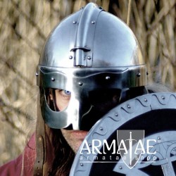 Armatae Wikinger Brillenhelm 2 mm Stahl 1723084300 Gr. M von Battle Merchant 3 Armatae Wikinger Brillenhelm 2 mm Stahl 1723084300 Gr. M von Battle Merchant 3