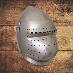 Beckenhaube mit Visier, 2...