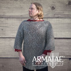 Gr. XL Kettenhemd Rundringe...