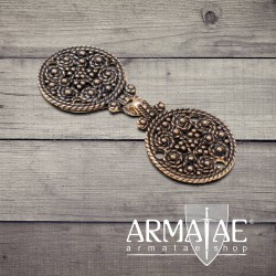 Gewandhaken Wikinger Bronze