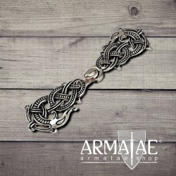 Gewandhaken Midgard Silber