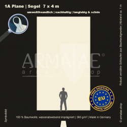 Plane 7X4M mit Schlaufen