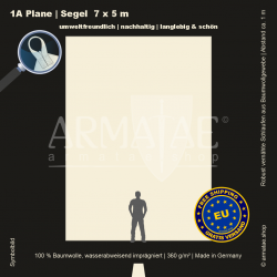 Plane 7X5M mit Schlaufen