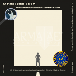 Plane 7X6M mit Schlaufen